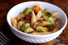 brown butter brussels sprouts & butternut squash