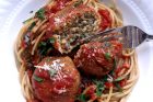 lentil-ricotta “meatballs”