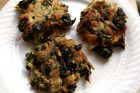 spinach ricotta potato pancakes