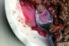 almond oat crumb topping