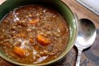 10 minute lentil soup + a pressure cooker how-to video