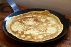 crepes + a twist on apple pie