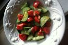 radish & cucumber crostini {summer fest 2011}