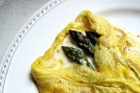 asparagus & creme fraiche “crepe”