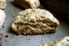 lemon poppy scones