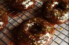 chocolate gingerbread doughnuts {day 130}