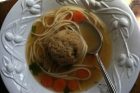 vegetarian matzoh ball soup