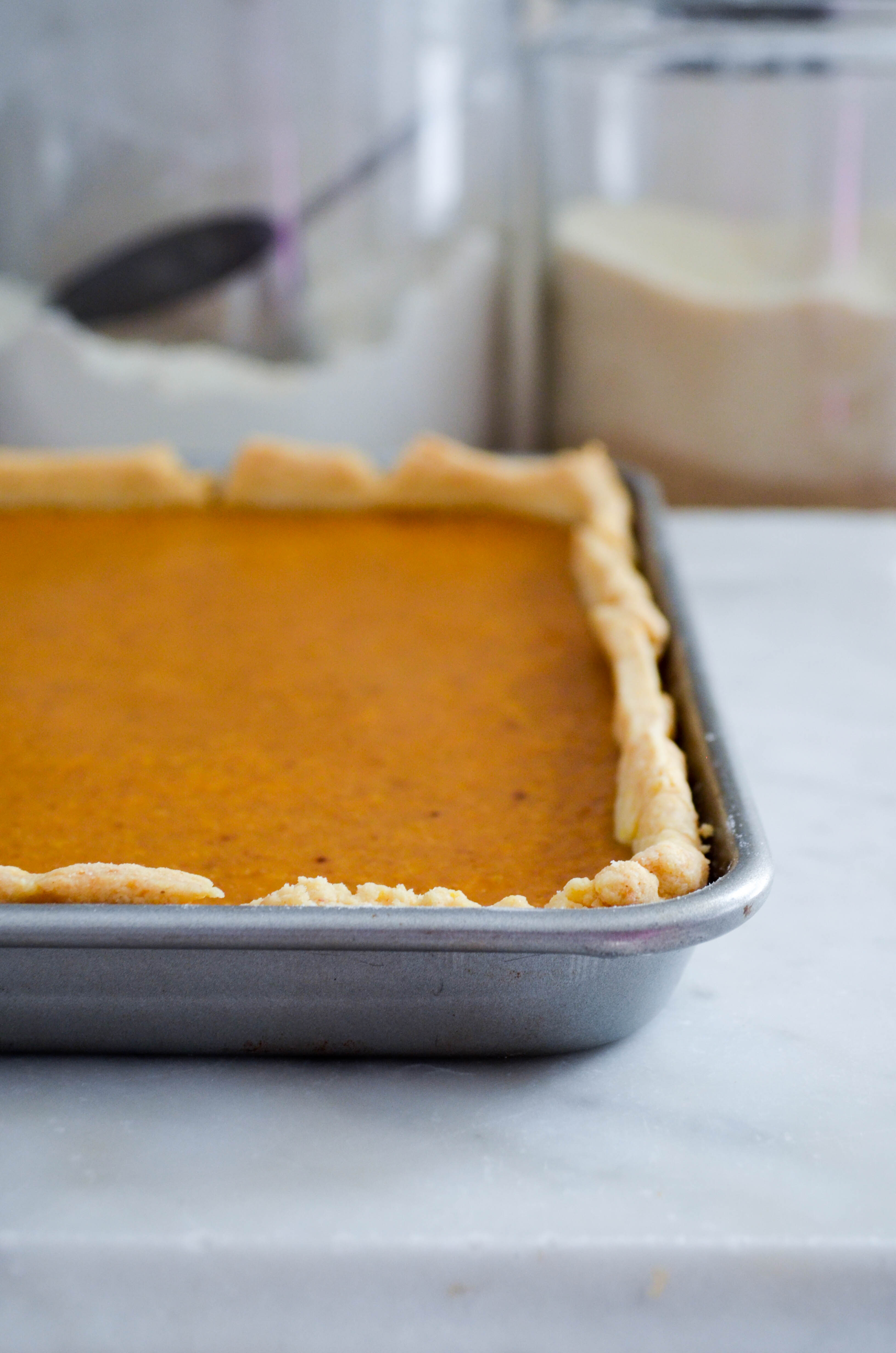 pumpkin slab pie recipe In Jennie's Kitchen