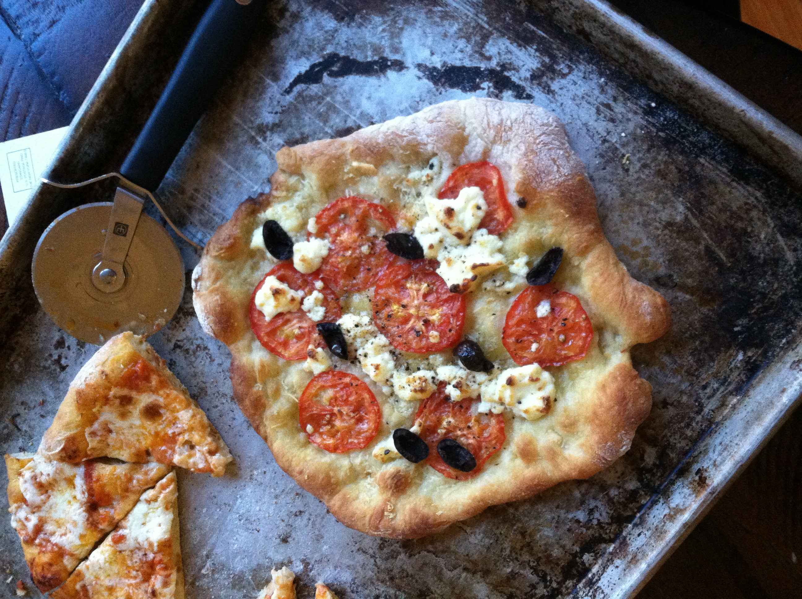 5minute pizza dough In Jennie's Kitchen