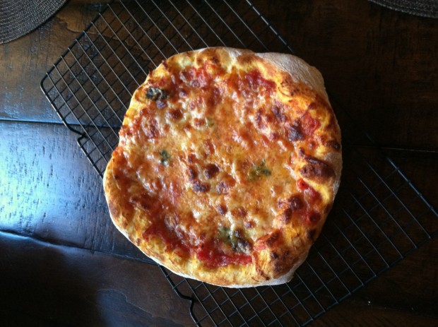 homemade pizza