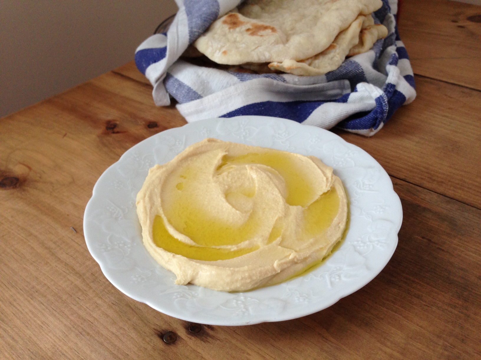 creamy homemade hummus In Jennie's Kitchen