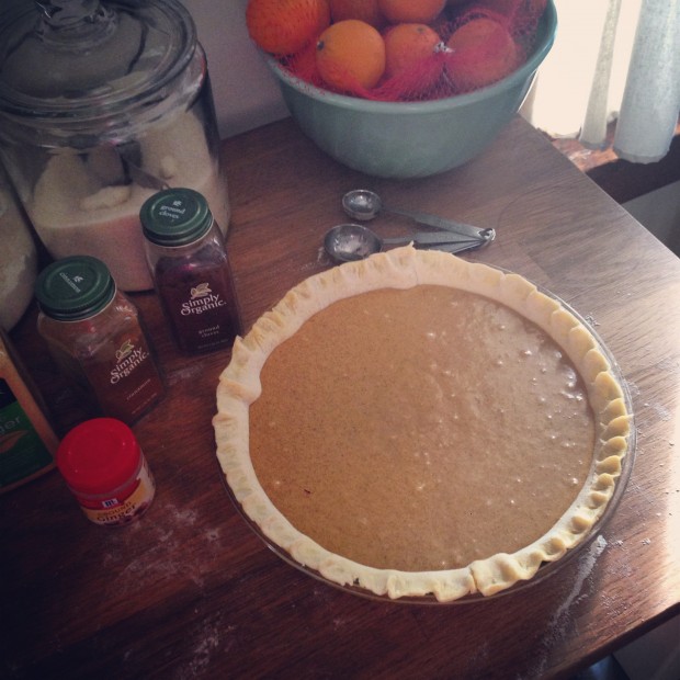 Gingerbread Chess Pie | www.injennieskitchen.com