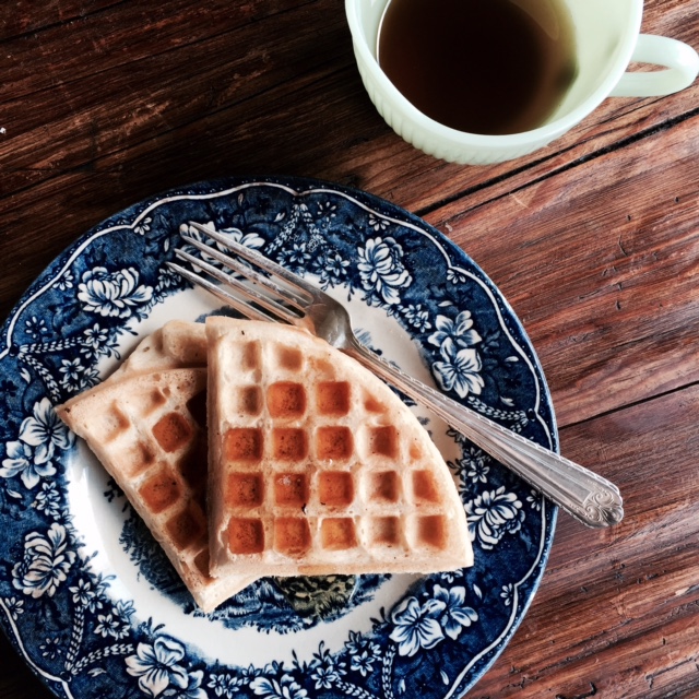 crispy vanilla waffles {dairyfree} In Jennie's Kitchen