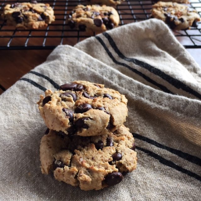 Grain-Free Chocolate Chip Cookies | In Jennie's Kitchen