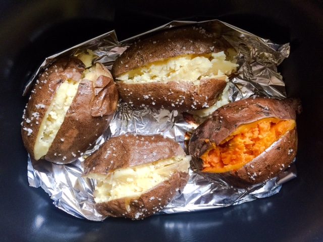 Slow Cooker Baked Potatoes | In Jennie's Kitchen