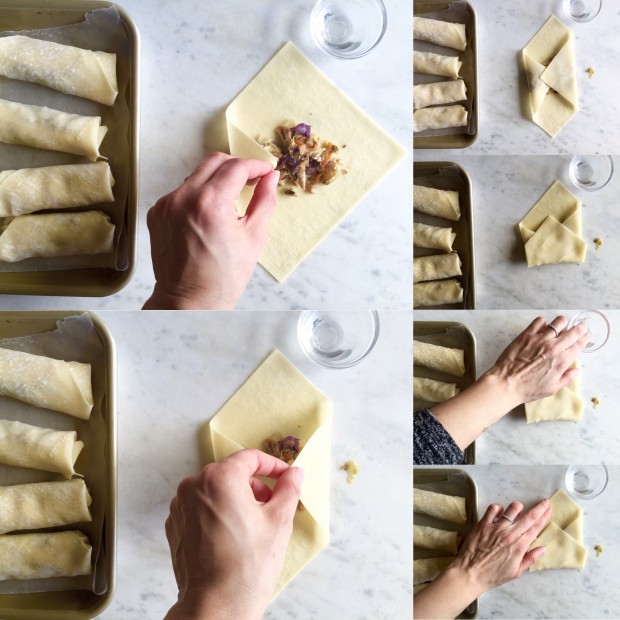 How To Roll Egg Rolls - TheCookful