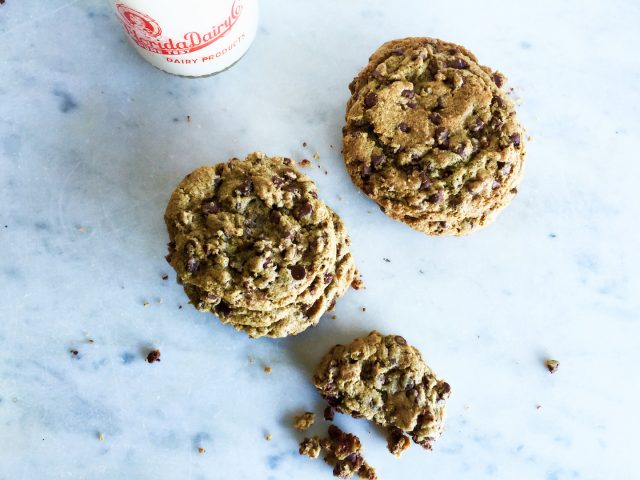 These Buckwheat Chocolate Chip Cookies are a new family favorite. | In Jennie's Kitchen