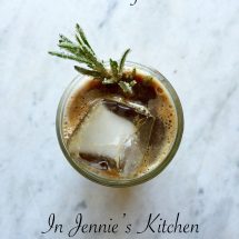 Rosemary Rise {Best Coffee Drink, Ever}