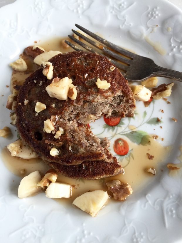 These protein rich pancakes are a delicious way to start the day. | In Jennie's Kitchen