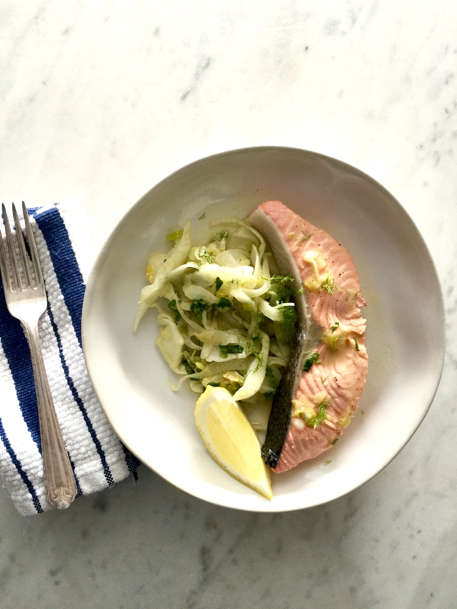 How to Poach Salmon - In Jennie's Kitchen