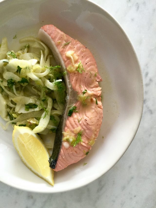 How to Poach Salmon | In Jennie's Kitchen