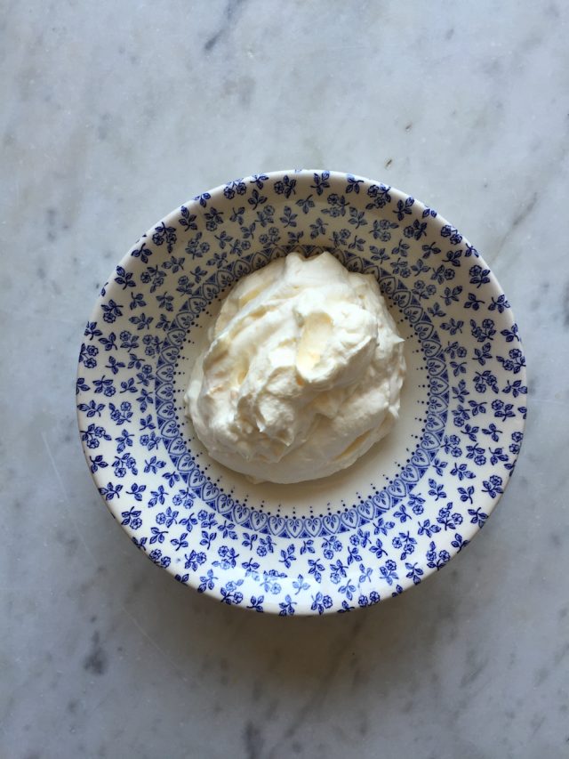 Orange Scented Whipped Cream | In Jennie's Kitchen