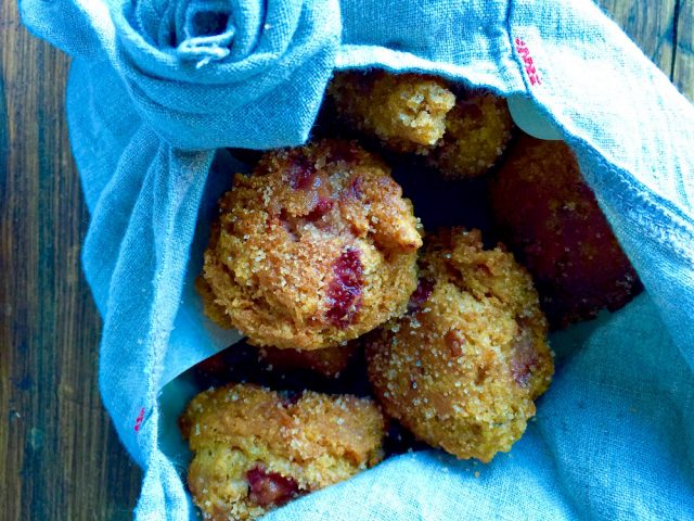 Strawberry Buttermilk Doughnuts | Get the recipe at In Jennie's Kitchen