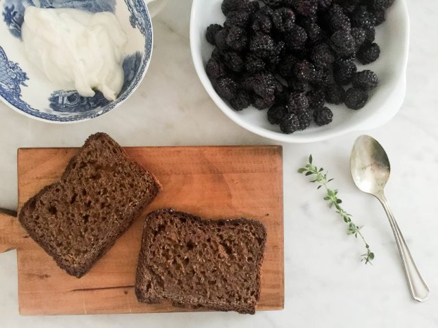 Black Raspberry Bruschetta | In Jennie's Kitchen