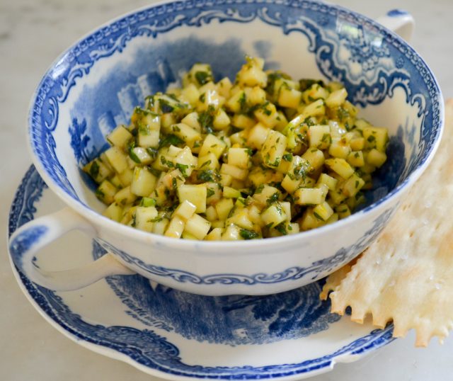 Zucchini Tartare | In Jennie's Kitchen