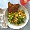 Arugula, Peach & Fresh Corn Salad | In Jennie's Kitchen
