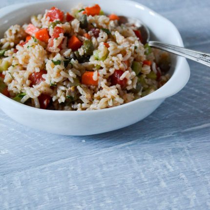 Italian Rice Salad | In Jennie's Kitchen