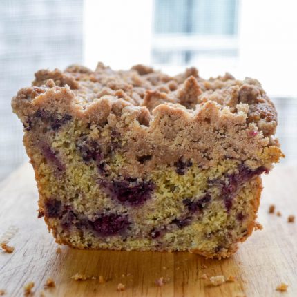 Blackberry Coffee Cake | Get the recipe at In Jennie's Kitchen