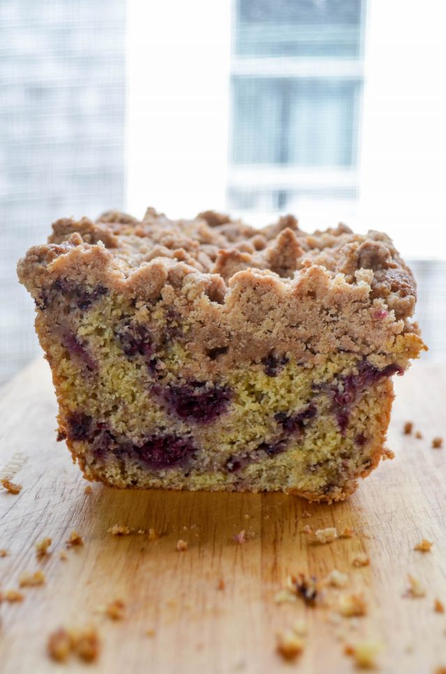 Blackberry Coffee Cake | Get the recipe at In Jennie's Kitchen