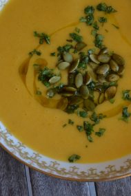 Roasted Butternut Squash Soup | Recipe at In Jennie's Kitchen