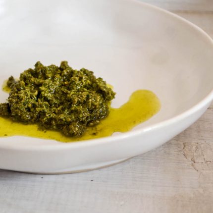 Basil & Cashew Pesto | In Jennie's Kitchen