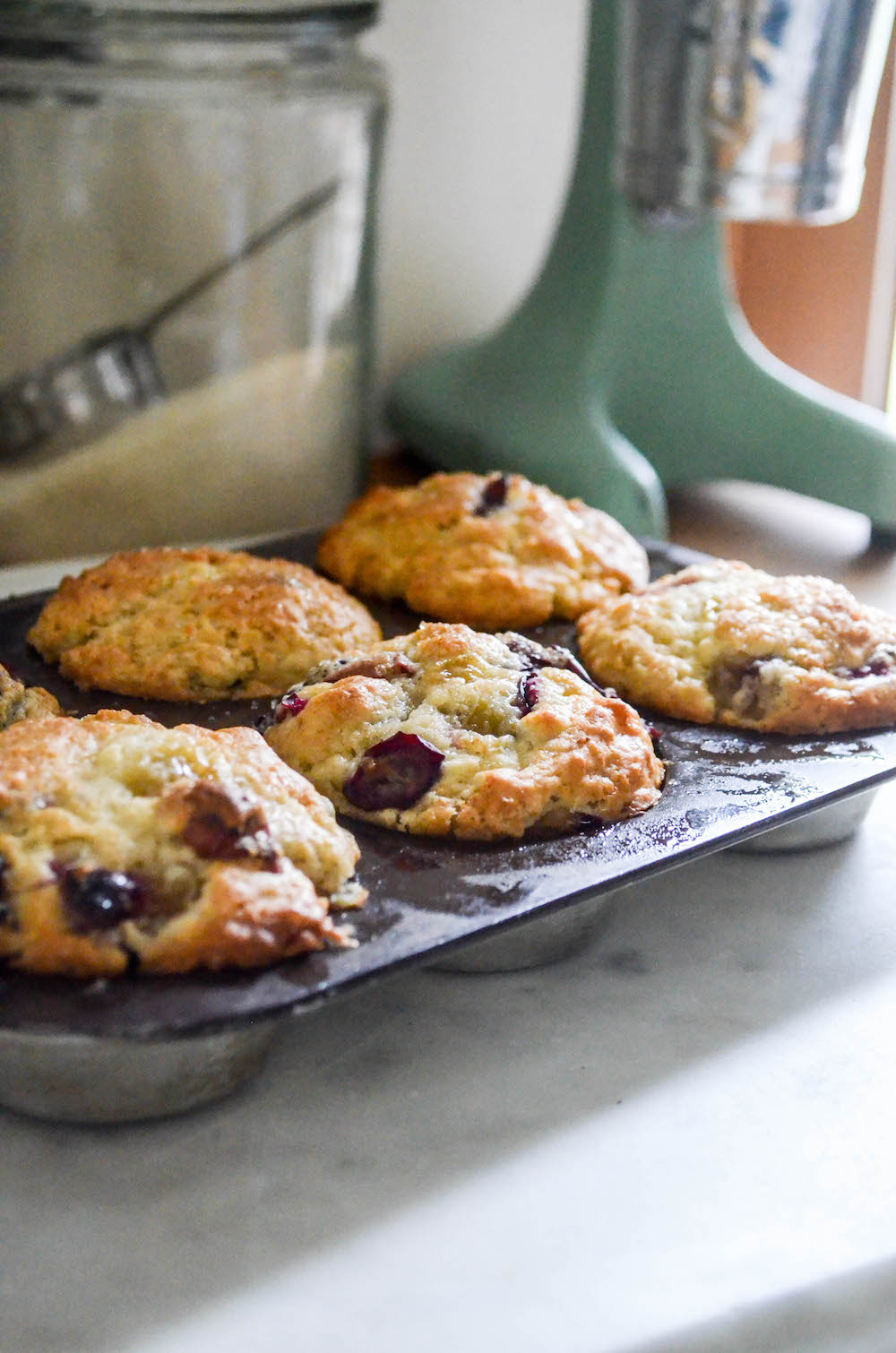 Concord Grape Muffins, make the batter now &bake it later!