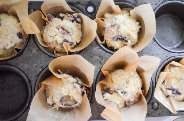 Concord Grape Muffins | In Jennie's Kitchen