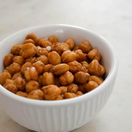 Crispy Roasted Rosemary Chickpeas | In Jennie's Kitchen