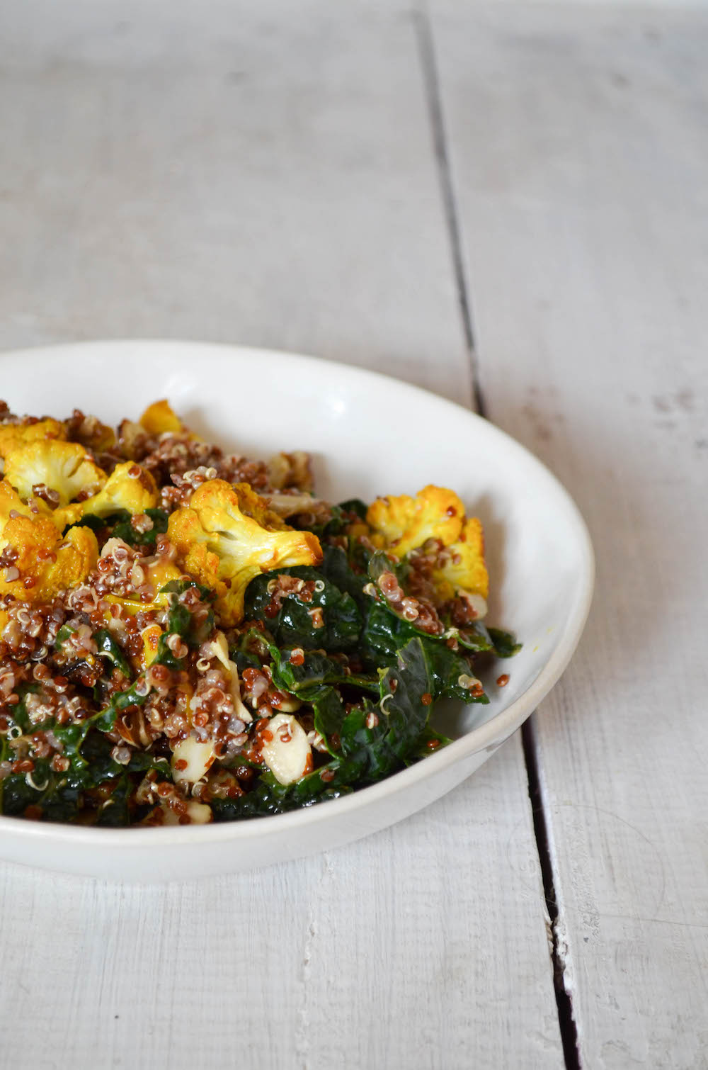 Turmeric & Ginger Roasted Cauliflower In Jennie's Kitchen