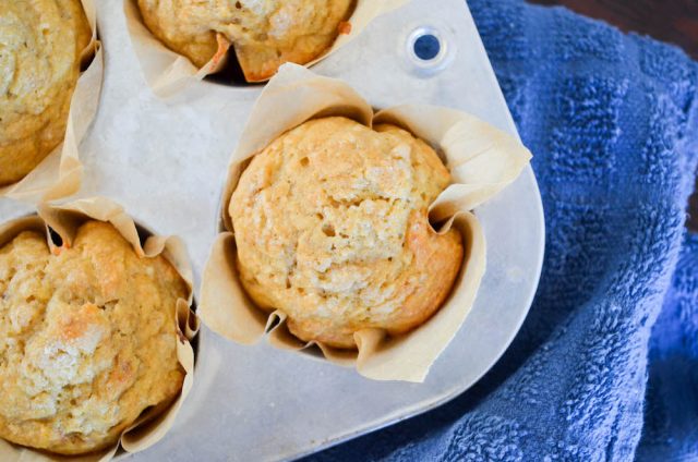 Vegan Banana Muffins | In Jennie's Kitchen