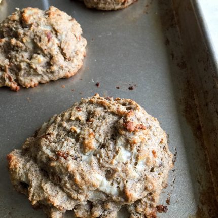 BBQ Pork & Cheddar Biscuits | In Jennie's Kitchen