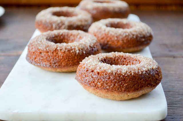 Baked Apple Cider Doughnuts | In Jennie's Kitchen