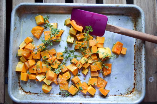 Lemon Thyme Roasted Butternut Squ