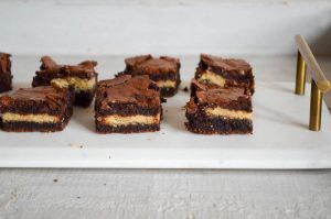 Twix Bar Brownies | In Jennie's Kitchen