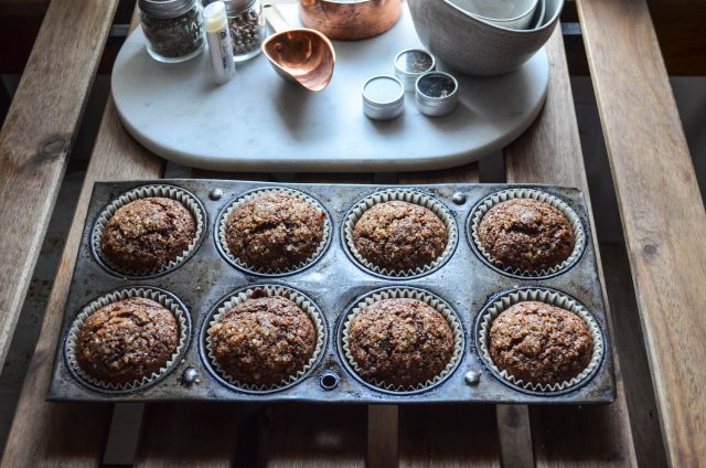 Chocolate Banana Muffins | In Jennie's Kitchen