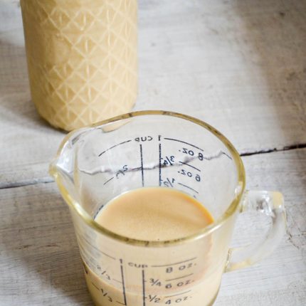 Homemade Sweetened Condensed Milk {Refined Sugar Free} | Recipe at In Jennie's Kitchen