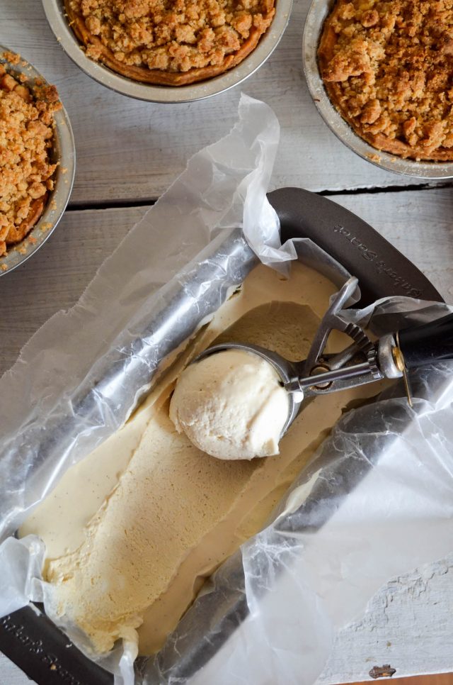 No Churn Maple Vanilla Ice Cream | In Jennie's Kitchen