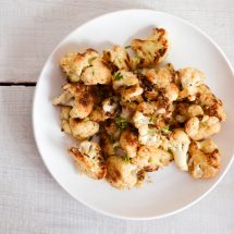 Pan Seared Cauliflower
