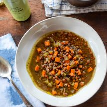 Slow Cooker Lentil Soup #2 - In Jennie's Kitchen