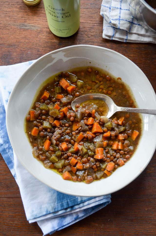 Slow Cooker Lentil Soup | In Jennie's Kitchen